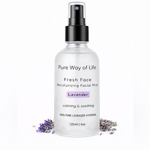 Facial Mist Toner Lavender Face Spray 100% Pure Way of Life Skincare 4oz
